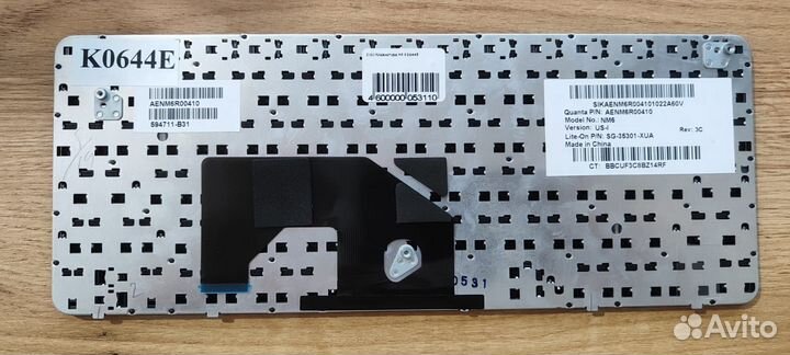 Клавиатура для ноутбука HP Mini 210-1000 черная