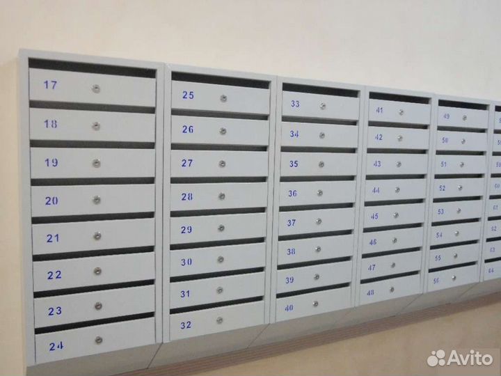 Почтовые ящики в подъезд (новые)