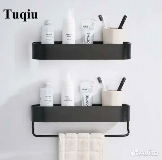 Полка навесная для ванной новая