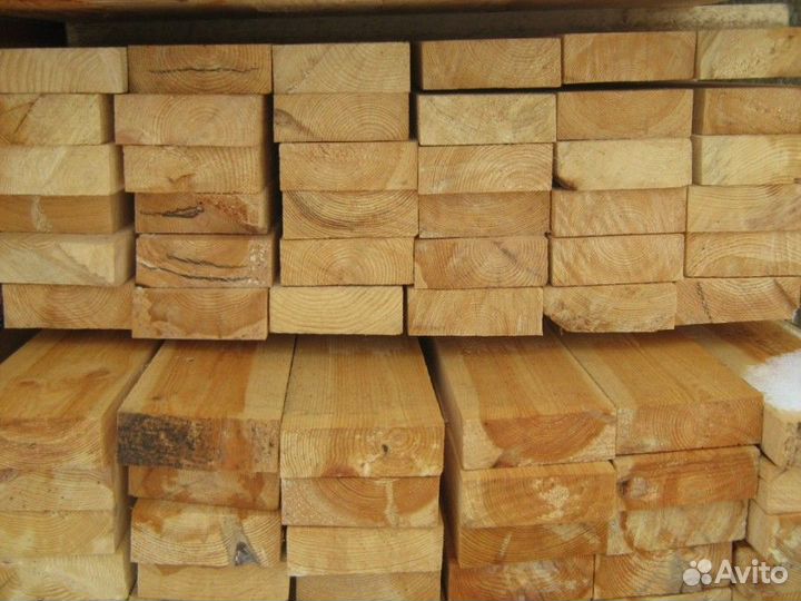 Доска хвоя сухая строганная категории В