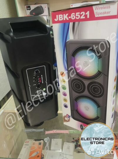 Портативная Колонка Большая BT Speaker джибкей