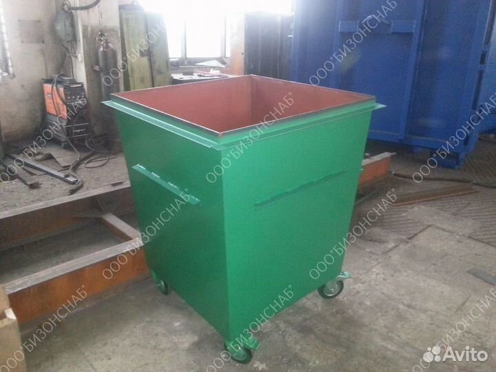 Контейнер для сбора мусора 0,75 м3 Арт 1253