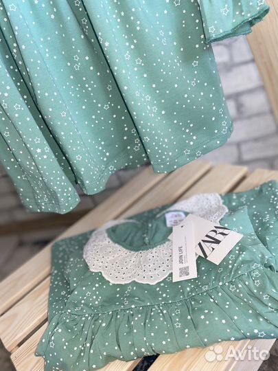 Платья для девочек zara Турция 92, 98 и 104 размер
