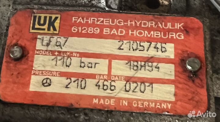 Насос гур Mercedes-Benz E-Class W210 S210