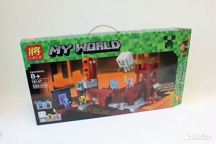 Конструктор 79147 Майнкрафт 589 деталей
