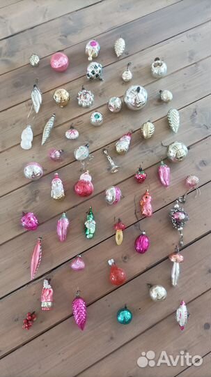 Ёлочные игрушки СССР и ГДР