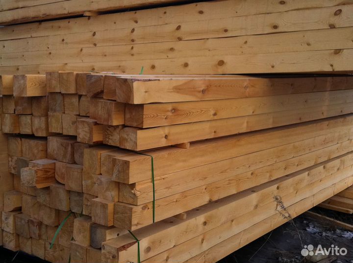 Натуральный брус, сосна, камерная сушка