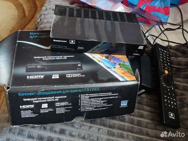 Цифровой приемник НТВ плюс Sagemcom DS174 HD