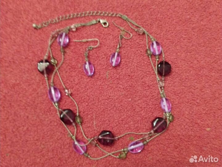 Колье комплект
