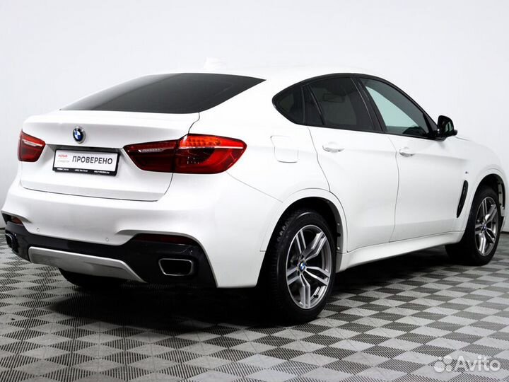 BMW X6 3.0 AT, 2016, 175 000 км