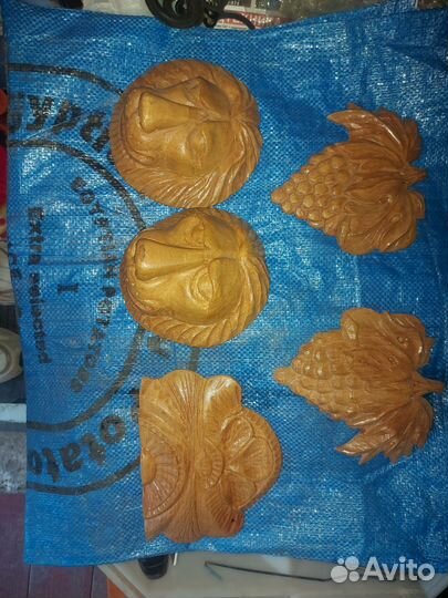 Деревянные вырезки из дуба