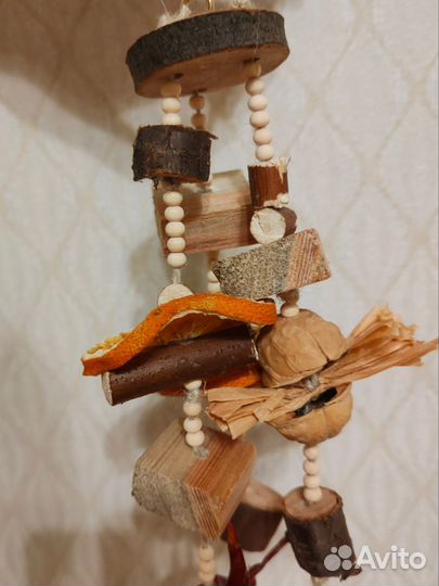 Игрушка для попугаев/птиц/амадинов