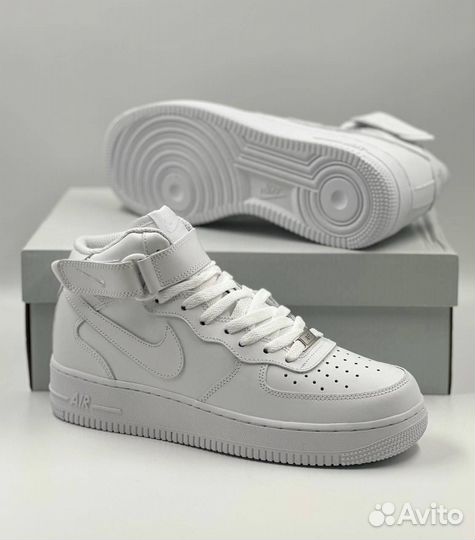 Nike Air Force 1 High (с мехом)