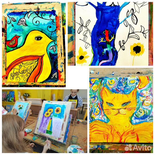 Занятия по рисованию для детей и взрослых