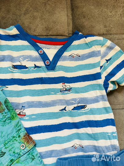 Вещи пакетом для мальчика 110 116