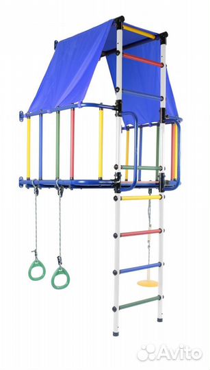 Двухэтажный детский спортивный комплекс Индиго