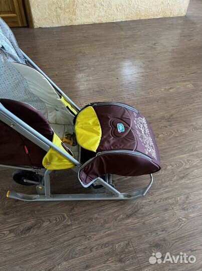 Коляска санки