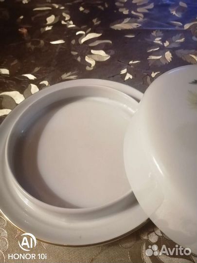 Масленка фарфор гдр