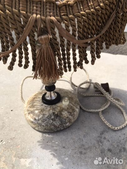 Винтажная лампа абажур СССР 1953г