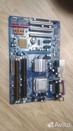 Комплект 775 сокет ga-945p-s3 3Gb