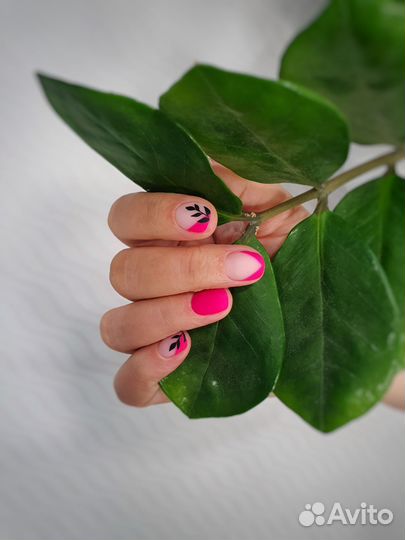 Маникюр Солнечный город