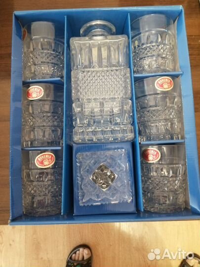 Набор для виски Crystal Bohemia 