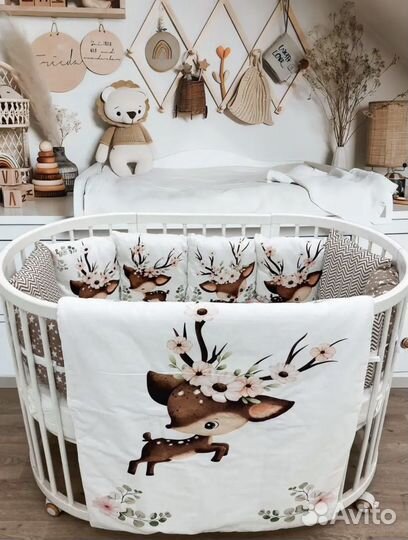 Бортики в кроватку