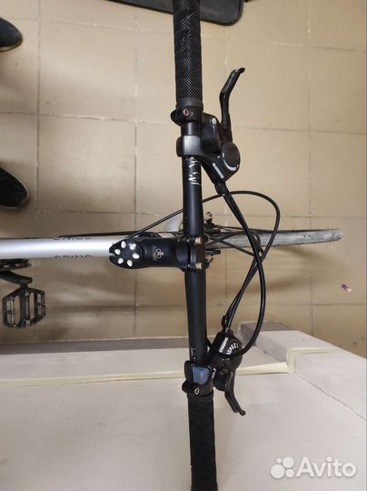 Шоссейный гибридный прогулочный велосипед бу