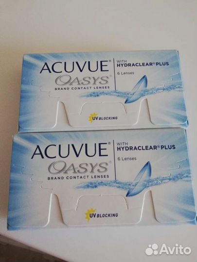 Линзы контактные acuvue oasys двухнедельные