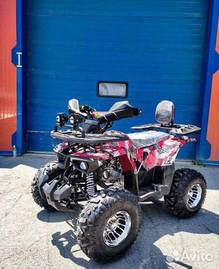 Квадроцикл aerox(аерокс,красный) 125