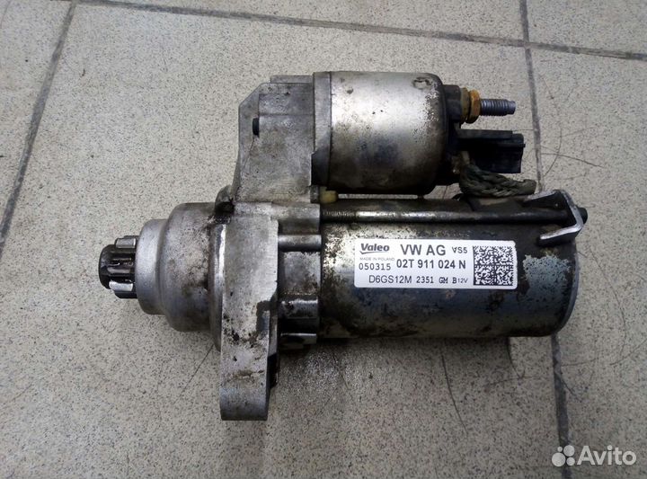 Стартер на volkswagen polo