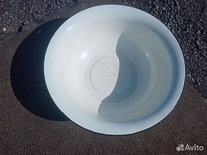 Таз эмалированный СССР 12л