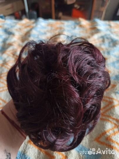 Пучок на резинке.2 цвета