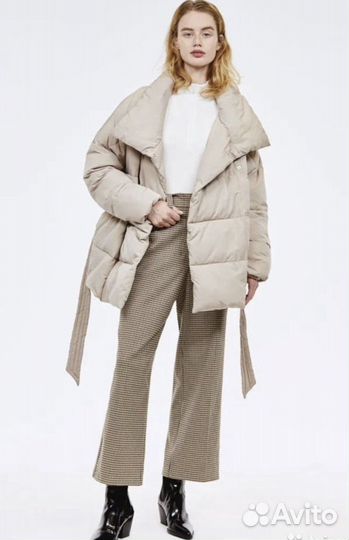 Куртка пуховик в стиле Massimo dutti