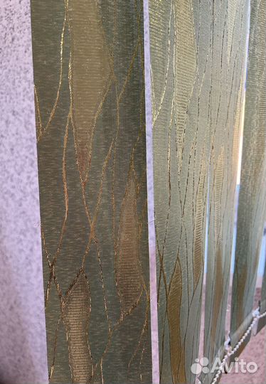 Жалюзи вертикальные тканевые б/у