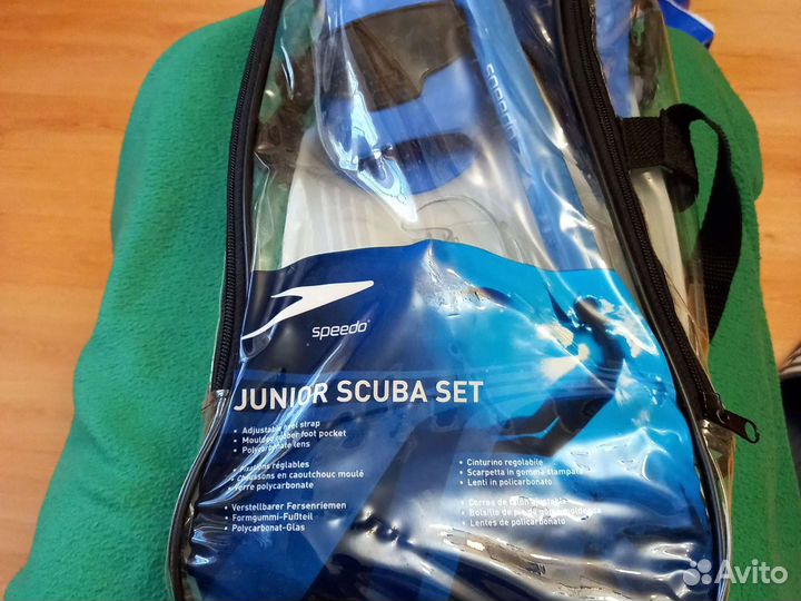 Ласты для дайвинга, трубка, маска