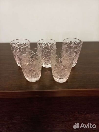 Хрустальные стаканы