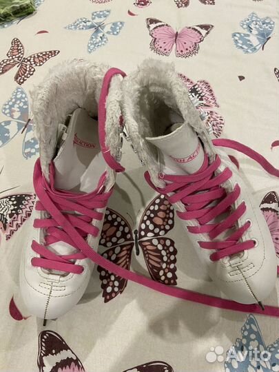 Коньки на девочку 35 - 36 размер