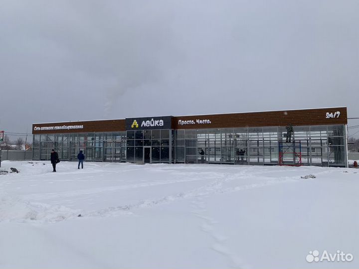 Теплая мойка самообслуживания на 6 боксов под ключ