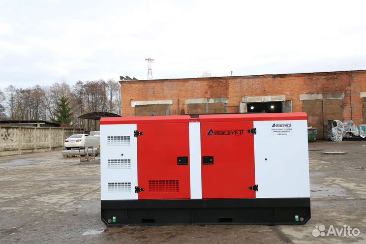 Дизельный генератор 100 кВт в кожухе «Азимут»