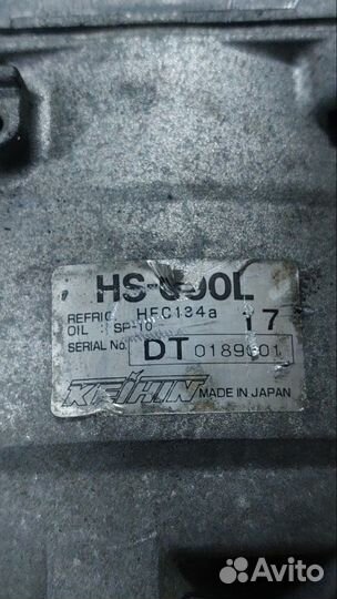Компрессор кондиционера Honda Accord CF3 F18B 2001