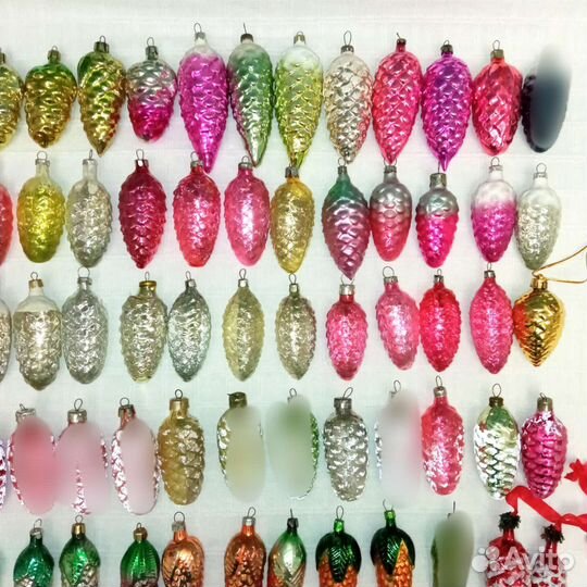 Елочные игрушки СССР /шишки