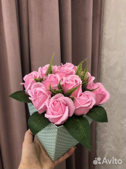 Букет из мыла