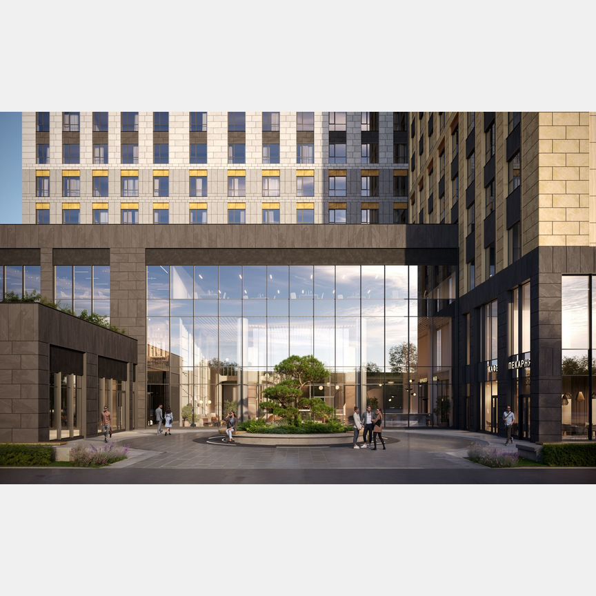 2-к. квартира, 46,7 м², 12/23 эт.