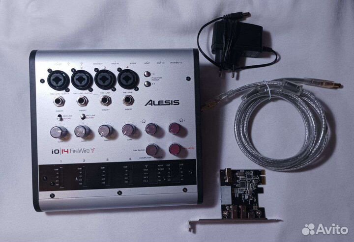 Внешняя звуковая карта Alesis IO14