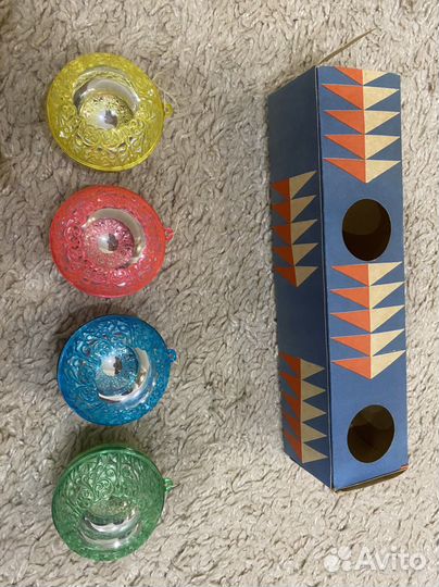 Елочные игрушки СССР