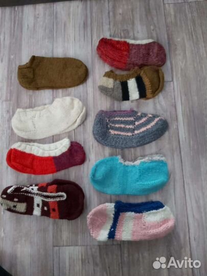 Вязанные следки