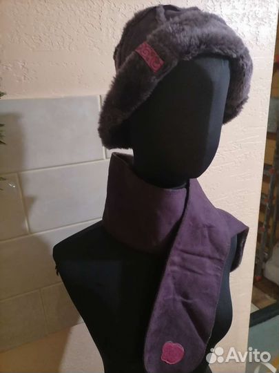 Шапка и шарф для девочки