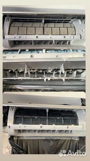 Чистка, запрака, ремонт кондиционеров