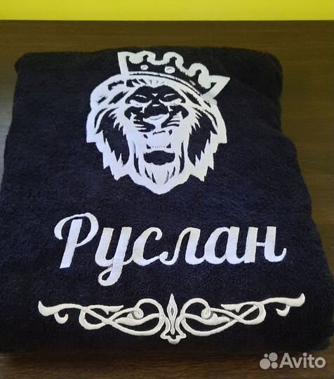 Махровый халат 